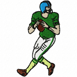 American Football Embroidery Design 7 American Football Embroidery Design 7